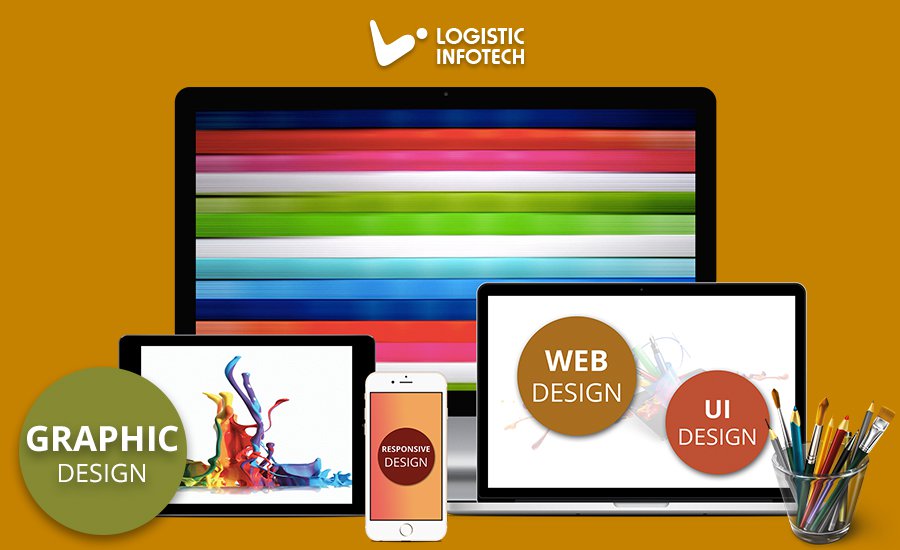 Logistic Infotech Graphic Designing