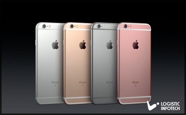 iPhone 6S and iPhone 6S Plus Color and Screen by Logistic Infotech