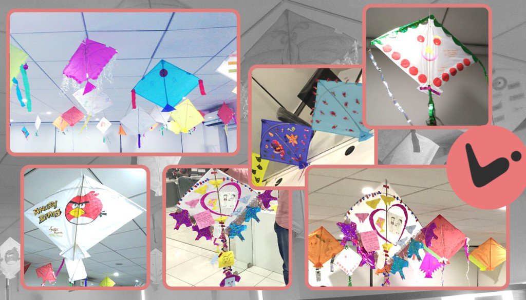 Kite Decoration_Logistic Infotech Pvt Ltd