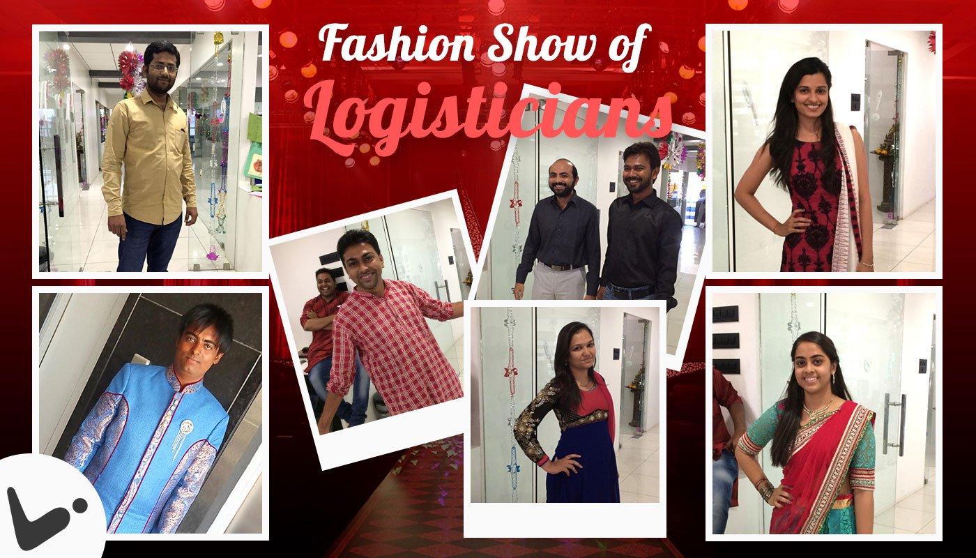 Fashion Show of Diwali Celebration Event at Logistic Infotech