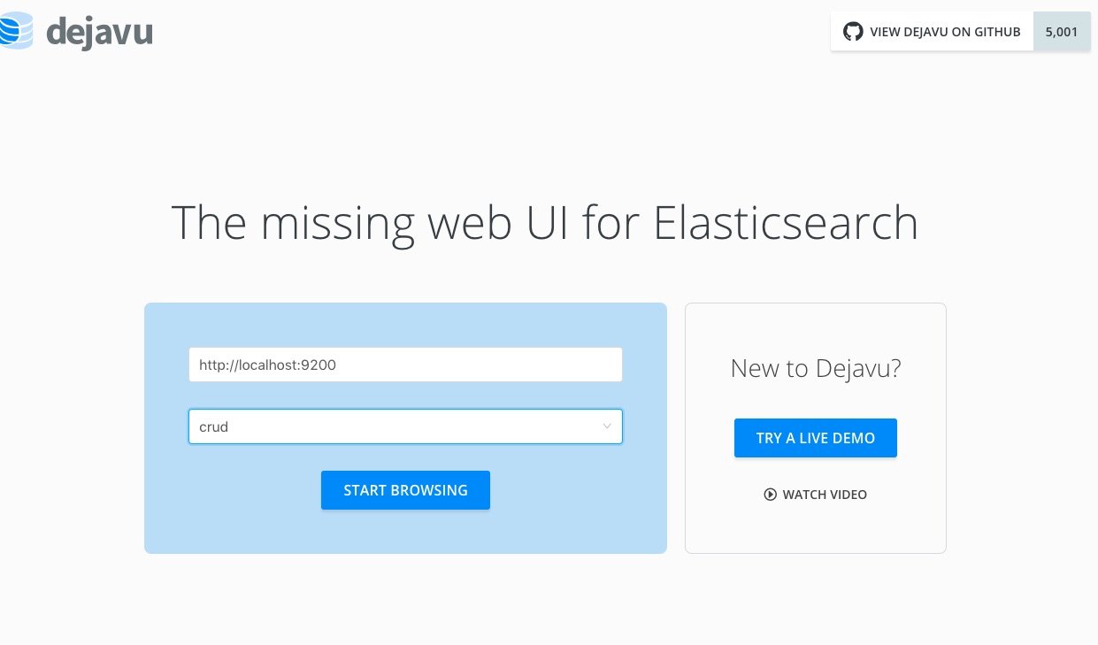 Dejavu ElasticSearch