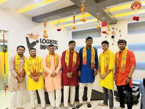 Ram Mandir Pran Pratishtha Mahotsav at Logistic Infotech Pvt Ltd