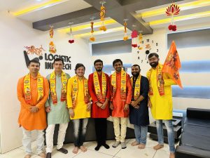 Ram Mandir Pran Pratishtha Mahotsav at Logistic Infotech Pvt Ltd