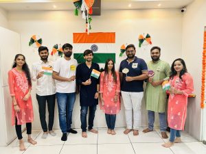 Independence Day Team Gathering in IT Company